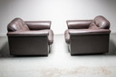 2x De Sede DS 101 Armchairs