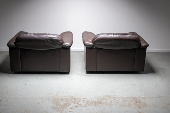 Image 1 of 2x De Sede DS 101 Armchairs