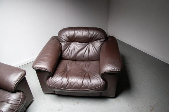 Image 1 of 2x De Sede DS 101 Armchairs