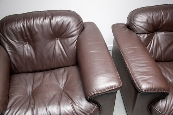 Image 1 of 2x De Sede DS 101 Armchairs