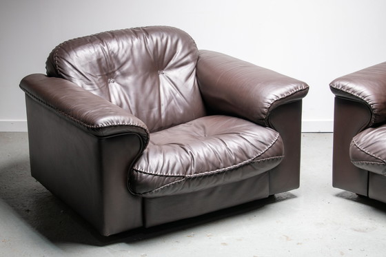 Image 1 of 2x De Sede DS 101 Armchairs