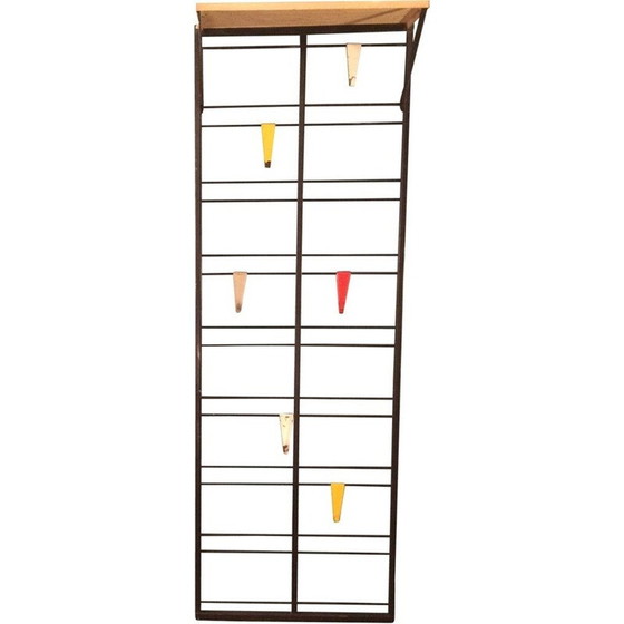 Image 1 of Vintage metal coat rack by Tjerk Reijenga for Pilastro, 1950
