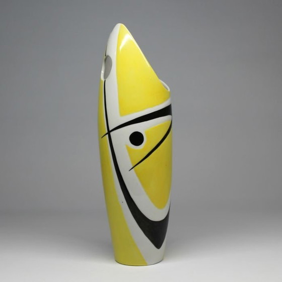 Image 1 of Vintage Vase - "Wasp" - János Török - Zsolnay - 1950