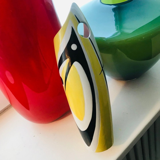 Image 1 of Vintage Vase - "Wasp" - János Török - Zsolnay - 1950