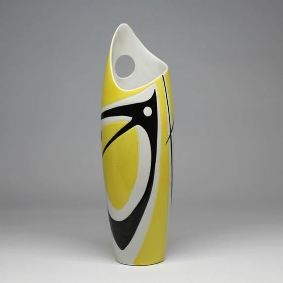 Image 1 of Vintage Vase - "Wasp" - János Török - Zsolnay - 1950