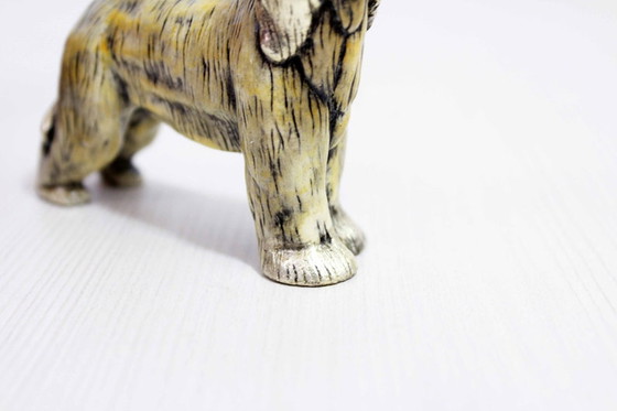 Image 1 of Afghan dog in solid pewter 1970/80