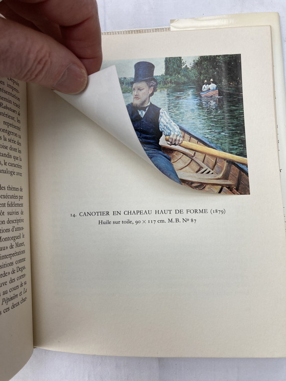 Image 1 of Gustave Caillebotte 2 Libros Antiguos 1988 y 1968, Edición Suiza