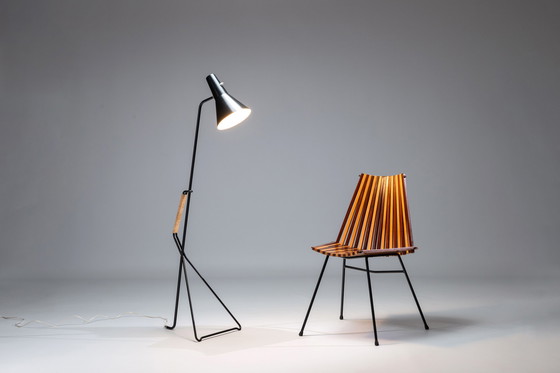 Image 1 of Large  Paperclip-Leg Floor lamp by  ASEA