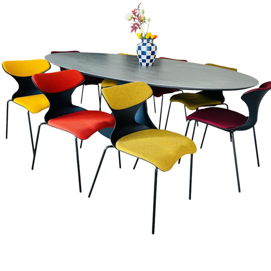 Image 1 of 8x Dynamobel chairs