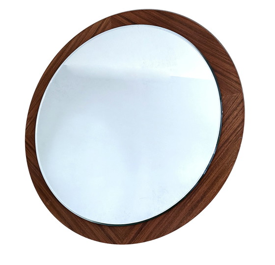 Image 1 of Vintage Danish Rosewood Mirror