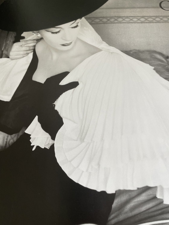 Image 1 of Henry Clarke, Fath 1956, Vogue Fashion Photography Poster, imprimé en France