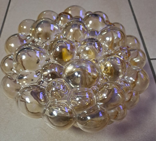 Helena Tynell For Limburg Bubble glass ceiling/wall lamp 70Er