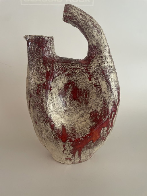 Vase in pottery