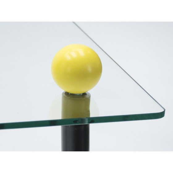 Image 1 of Tavolino da caffè vintage in legno dipinto, Italia 1980-1990