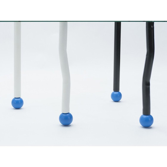 Image 1 of Tavolino da caffè vintage in legno dipinto, Italia 1980-1990