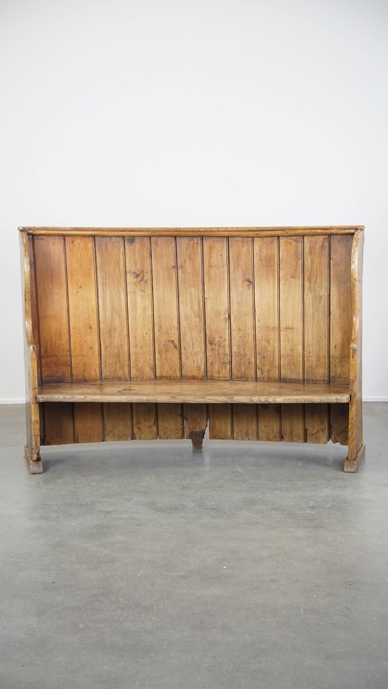 Image 1 of English Wooden Pub Settle