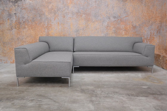 Image 1 of Newly upholstered Design on Stock Bloq corner sofa