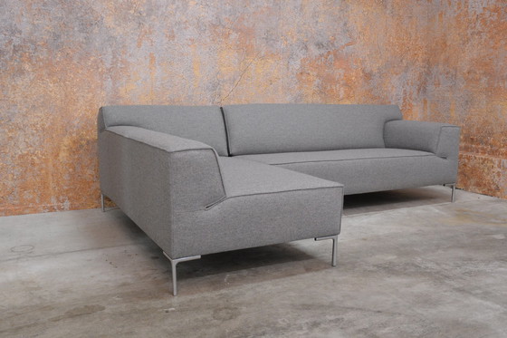 Image 1 of Newly upholstered Design on Stock Bloq corner sofa