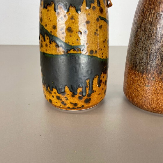 Image 1 of Pair of vintage ceramic vases by Scheurich, Germany 1970s