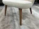 Montis back me up armchair bouclé fabric