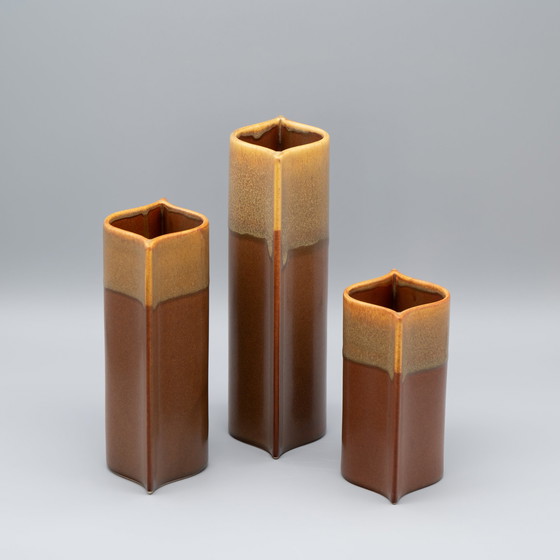 Image 1 of 3x Rosenthal Karl & Ursula Scheid vase