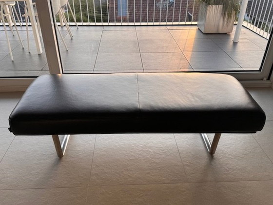 Image 1 of Musterring sofa and stool bench