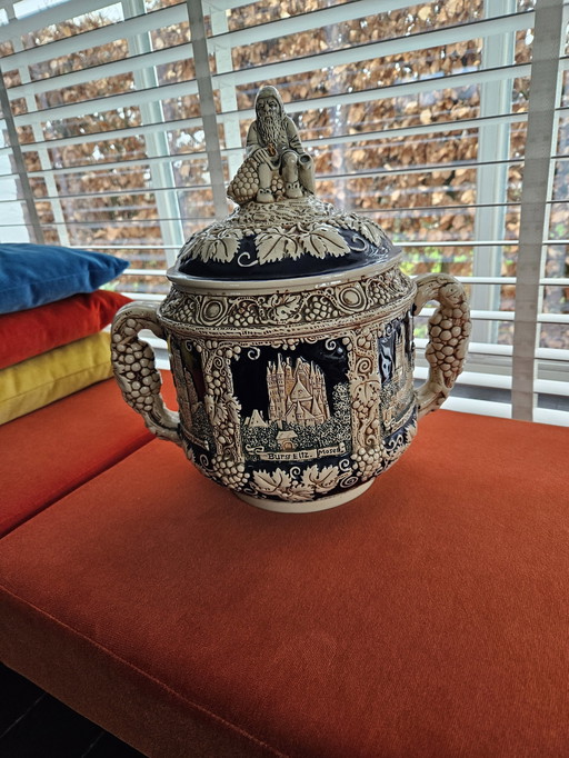 Vase ...Bowl ..Years 60...German....Numbered