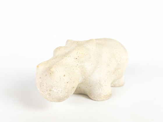 Image 1 of Orhan Otay sculpture of a hippopotamus