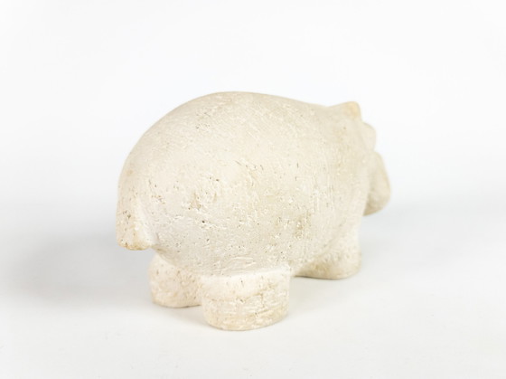 Image 1 of Orhan Otay sculpture of a hippopotamus