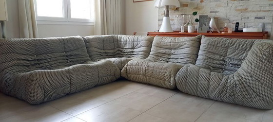 Image 1 of Togo Roset Line Sofa Set (4 pieces)