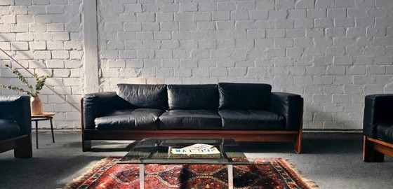 Image 1 of Knoll Bastiano seating set benches armchairs chair 6Üs 70S Vintage Loft Studio