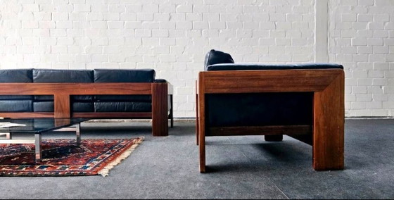 Image 1 of Knoll Bastiano seating set benches armchairs chair 6Üs 70S Vintage Loft Studio