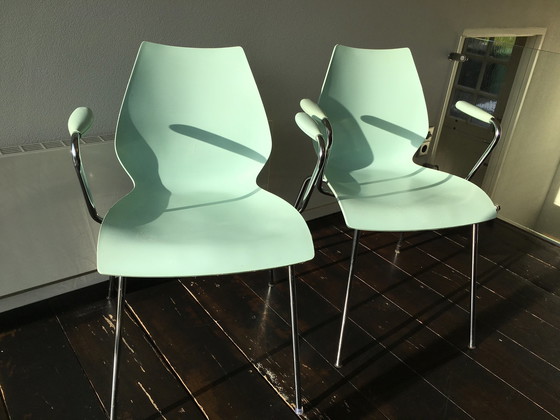 Image 1 of 2x Kartell Maui chairs