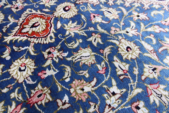 Image 1 of Original Persian carpet Qom/Ghom Pure silk 118 X 80 Cm Top condition