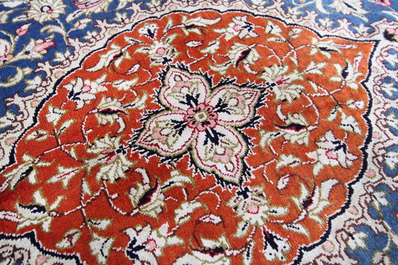 Image 1 of Original Persian carpet Qom/Ghom Pure silk 118 X 80 Cm Top condition