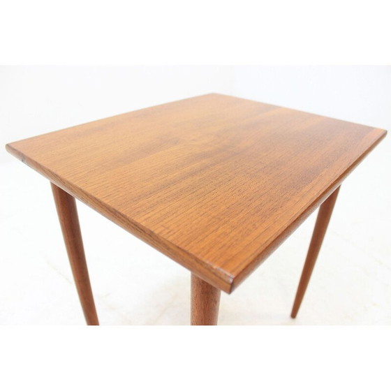 Image 1 of Vintage Danish nesting table in teak