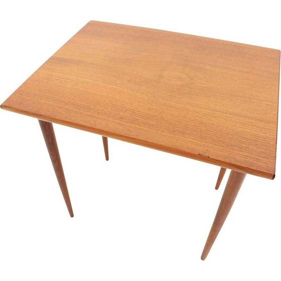Image 1 of Vintage Danish nesting table in teak