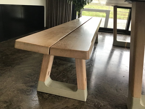 Image 1 of Arco Base Table With 2 Benches