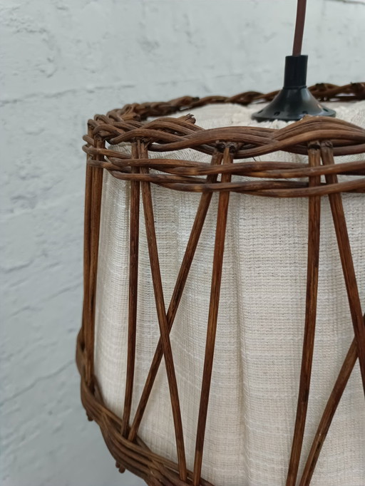 Vintage Pendant Lamp Pitrite Linen