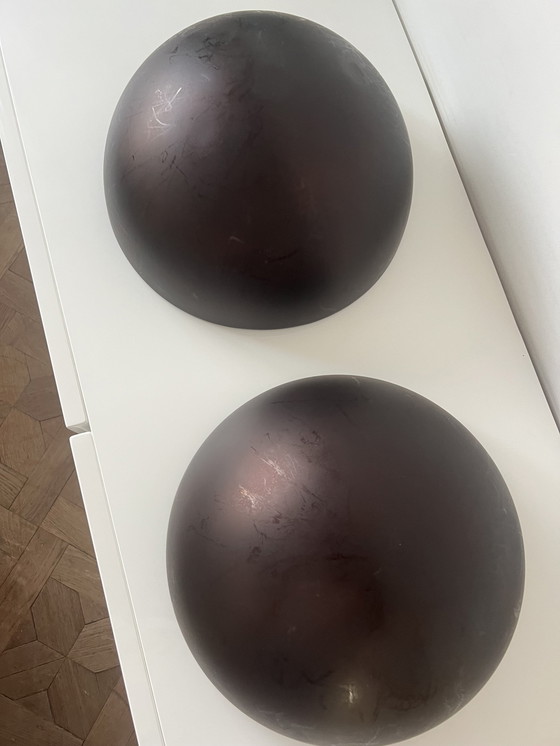 Image 1 of 2X Bowl Bronze John Pawson