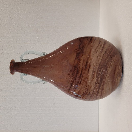 Image 1 of Vintage blown Murano glass vase for Roche Bobois, France