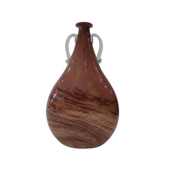 Image 1 of Vintage blown Murano glass vase for Roche Bobois, France