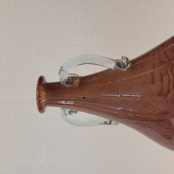 Image 1 of Vintage blown Murano glass vase for Roche Bobois, France