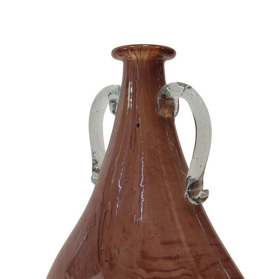 Image 1 of Vintage blown Murano glass vase for Roche Bobois, France