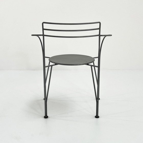 Image 1 of Lune D’Argent Postmodern Chair By Pascal Mourgue For Fermob, 1985