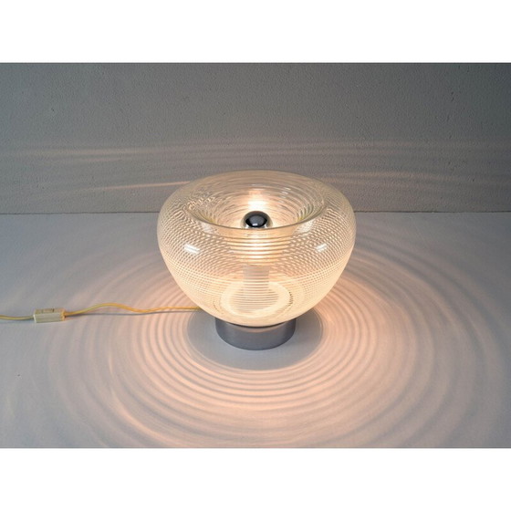 Image 1 of Mid century crystal table lamp by Carlo Nason, Italy 1960s