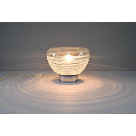 Image 1 of Mid century crystal table lamp by Carlo Nason, Italy 1960s