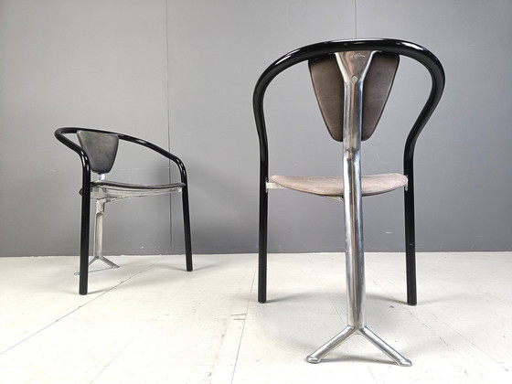 Image 1 of Japanese Design Dining Chairs By Toshiyuki Kita For Aidec Japan, 1980S