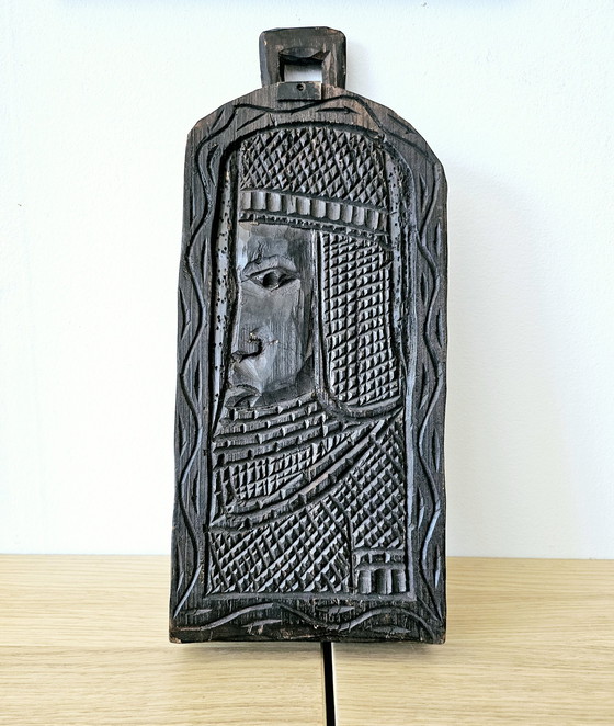 Image 1 of Vintage Wooden Case Of African Wuri Game.