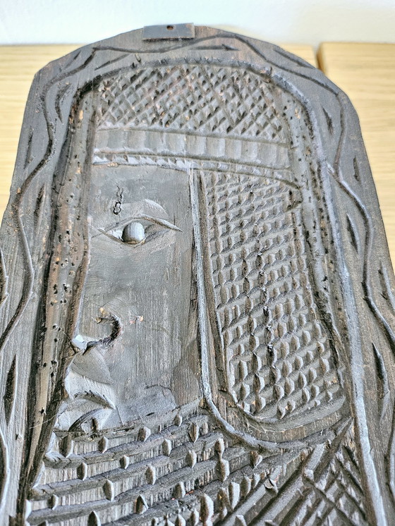 Image 1 of Vintage Wooden Case Of African Wuri Game.